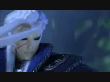 「布袋戲」CGと融合させた人形劇　刀剣達人と投針術達人の戦い