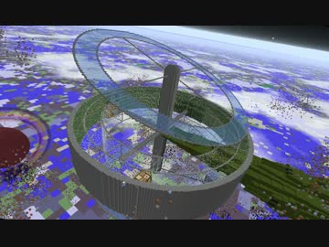 【Minecraft】重力に心を縛られずに生きていく14機【Voiceroid】