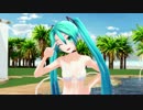 【第17回MMD杯本選】デニムビキニなミクさんですーぱー☆あふぇくしょん