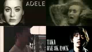 AdeleとTakaでHelloを歌わせてみた