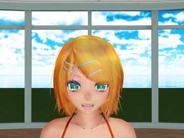 【MMD】貸切コテージでリンちゃんにもBikiniでDanceしていただいた