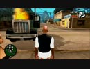 お久しSA！友人とクリアを目指す綺麗でカオスなGTASAHD実況 19死