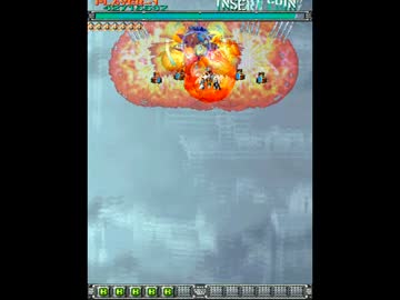 ケツイ ドゥーム開幕ボム 裏2-3 2-4ボスノーミスノーボム