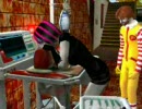 [ザ・シムズ２]ドナルドでプレイ。.