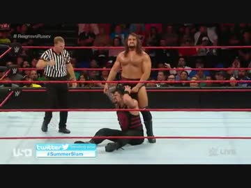 【WWE】ローマン・レインズvsルセフ