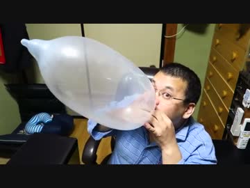 コンドームではしゃぎまくった挙句チンポロする底辺三十路YouTubeｒ.somic
