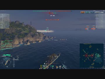 【WoWS】1.5GB投稿 画質テストその1  Youtubeエンコード（ゲーム動画）