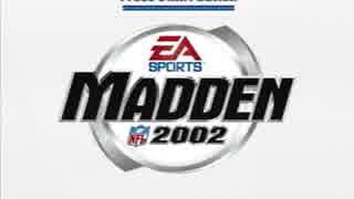 マッデンNFL（Madden NFL）2002　を実況プレイ　その①