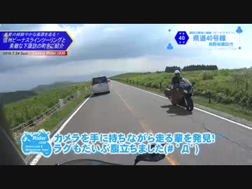 Luxury Rider 030 真夏の緑鮮やかビーナスラインツーリングと下諏訪をご紹介