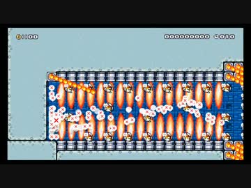 マリオメーカー　常軌を逸したコースの人 【4連発】