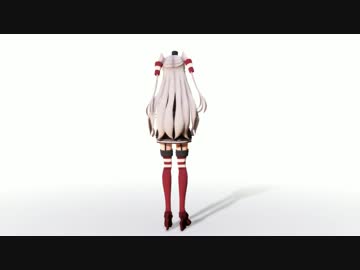【MMD艦これ】天津風でシューティングスター　固定カメラ
