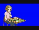 携帯を押す律っちゃんBB