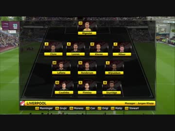 【MOTD】【16-17PL】第02節 バーンリー vs リヴァプール