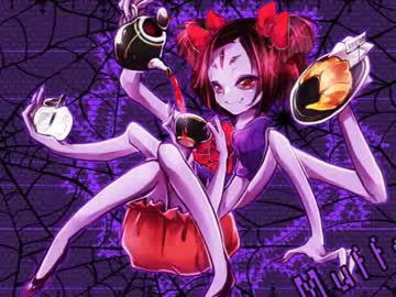 【Undertale】muffet（マフェット）ちゃん描いてみた【麦埜】