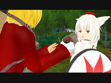 東方MMD紙芝居：秋姉妹 神社を建てる 其の参