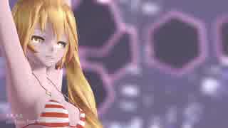 【ＭＭＤ】亞北ネルがビキニ水着で「ダメよ♡」