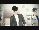 【MMDHQ!!】 自作ネコチーム 【Summer Rain】
