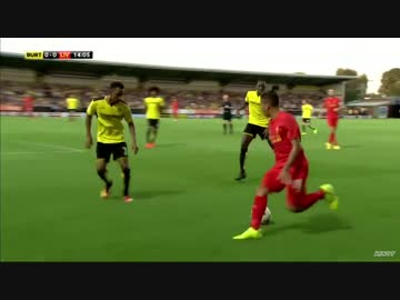 【EFLカップ 2回戦】バートン・アルビオン VS リバプール ハイライト