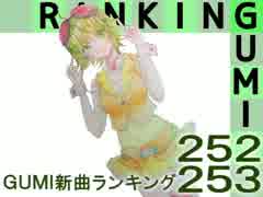 GUMI新曲ランキング#252・253