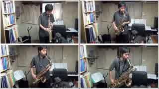 サックス五重奏で「ポケットモンスター 赤・緑・青」を吹いてみた