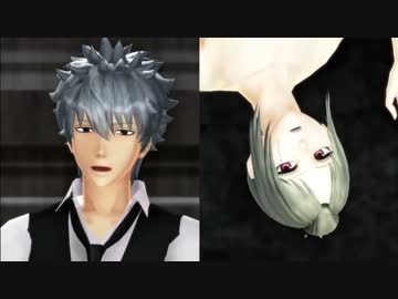 【MMD銀魂】銀さんと月詠でJust a game