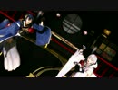 【MMD刀剣乱舞】PiNK_CAT【鶴丸と三日月】 お着替え