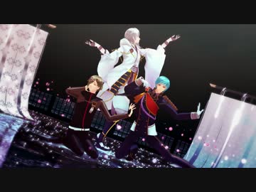 【MMD刀剣乱舞】極楽浄土で三人舞【鶴/鶯/一】