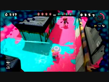 【プレイ動画】ゲーム初心者が遊ぶSplatoon【リッター】　part65