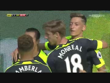 【EPL第3節】アーセナルvsワトフォード ハイライト