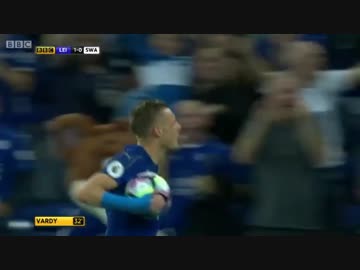 【16-17プレミアリーグ】第3節 レスター・シティ vs スウォンジー【Motd】