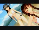 【MMD艦これ】大和と榛名が水着で、KiLLER LADY