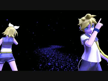 【MMD】鏡音リン・レンで ぼくらの16bit戦争