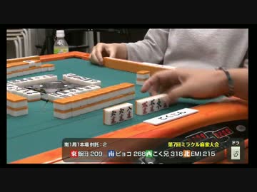 20160827　暗黒放送　第７回生主ミラクル麻雀王者決定戦放送 ⑫