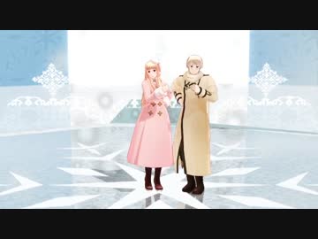 【APヘタリアMMD】モスクワ♡サマーセッション【露男女】