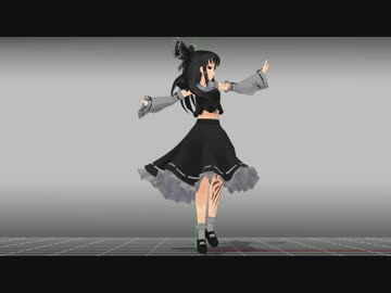 【MMD】極楽浄土【禍霊夢テスト】