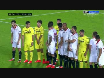 【リーガBBVA第2節】セビージャvsビジャレアル ハイライト