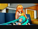 [MMD静止画ショートドラマ]　ミクマキの休日