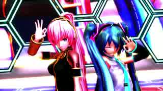 【MMD】hzeoルカさん＆照れミクで愛Dee【初音ミク聖誕祭】