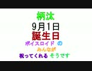 【誕生日】VOICEROIDが祝ってくれるそうです【VOICEROID】