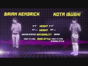 【WWE】飯伏幸太vsブライアン・ケンドリック【CWC】