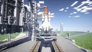 【Minecraft】スペースシャトル再現してみた/Space Shuttle in Minecraft