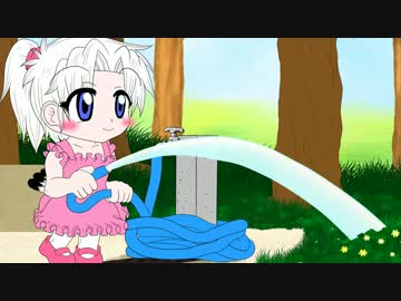 オリジナルアニメ描いてみた「水まき」