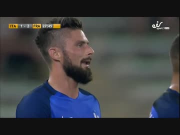 【国際親善試合】フランスvsイタリア ハイライト
