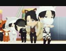 【進撃のMMD】りばいちゃんズでアルゴリズム行進