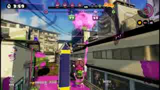 【Splatoon】S+カンストスクイックリンγのガチマッチ31