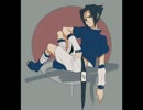 [ＮＡＲＵＴＯ]描きたいポーズをサスケにしてもらっただけの描いてみた