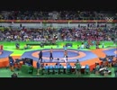 リオ五輪 レスリング６５キロ級 モンゴルのコーチがパンツ一丁で抗議！