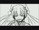 【手書き】FGO×MELTY BLOOD　絵コンテ（大嘘コラボＣＭ）