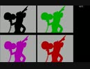 Bad Apple on the DOS text mode.