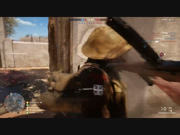 BF1 β プレイ動画#1-1